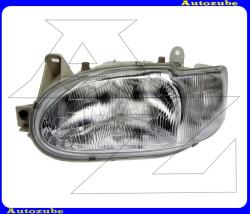 FORD ESCORT MK6 1995.03-2001.09 Fényszóró bal (H4) fehér indexel kézi/elektromos állítású is. DEPO 431-1126L-LD-EM
