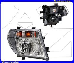 NISSAN NAVARA 2005.05-2010.01 /D40/ Fényszóró jobb "2007.05. -ig" (H4) motorral "ovál terelőlemezes" TYC 20-12273-05-2