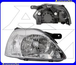 KIA RIO 1 2002.09-2005.06 /DC/ Fényszóró jobb (H4) fehér indexes, motorral DEPO 223-1114R-LDEMC