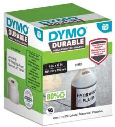 DYMO Tartós etikett címke XL 104mmx159mm 200db/ tekercs (1933086, 2112287) (2112287) - pepita