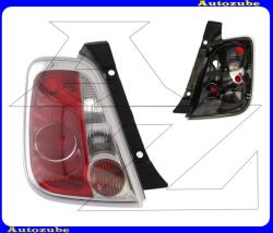 FIAT 500 2 2007.07-2015.07 Hátsó lámpa bal "szürke kerettel" (foglalat nélkül) 661-1931L-LD-UE