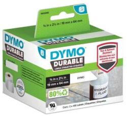 DYMO Tartós etikett címke 19mmx64mm 900db/tekercs (1933085, 2112284) (2112284) - pepita
