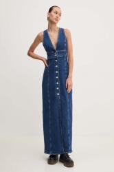 Tommy Hilfiger farmerruha maxi, egyenes, DW0DW18213 - kék M