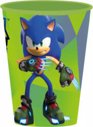 Sega Sonic a sündisznó műanyag pohár 260 ml Nr 02