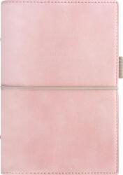 FILOFAX Kalendárium, gyűrűs, betétlapokkal, personal méret, FILOFAX, Domino Soft, pasztell rózsaszín (NFX022577) - becsiirodaker