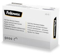Fellowes Tűzőkapocs, 26/6, FELLOWES „Half-Strip (IFW51176)