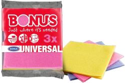 Bonus Törlőkendő, univerzális, 3 db BONUS „Universal (KHT989)