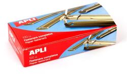 APLI Lefűzőlapocska, fém, 100 db-os, APLI (LCA11832) - becsiirodaker