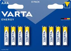 VARTA Elem, AAA mikro, 8 db, VARTA „Energy (VEEAAA8)