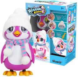 Silverlit Jucărie interactivă Silverlit - Pinguin, roz (88651)