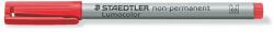 STAEDTLER Alkoholmentes marker, OHP, 1 mm, STAEDTLER „Lumocolor® 315 M, piros (TS3152)