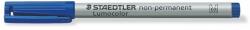 STAEDTLER Alkoholmentes marker, OHP, 1 mm, STAEDTLER „Lumocolor® 315 M, kék (TS3153)