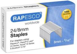 Rapesco Tűzőkapocs, 24/8, horganyzott, RAPESCO (IR1456)