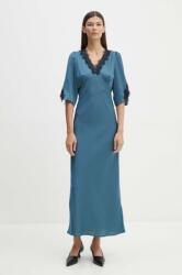 Bruuns Bazaar ruha AcaciaBBDia dress sötétkék, maxi, egyenes, BBW4036 - sötétkék 38