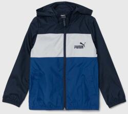 PUMA gyerek dzseki ESS+ CB Windbreaker sötétkék - sötétkék 176