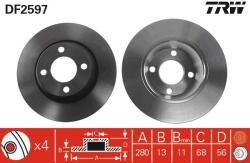 TRW Disc frana TRW DF2597 - piesa-auto