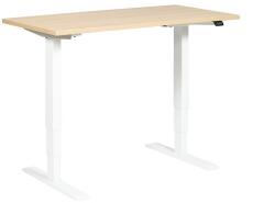 BeActive MID Elektromosan Állítható Asztal - Fekete, Dió, 25 mm, 120x69