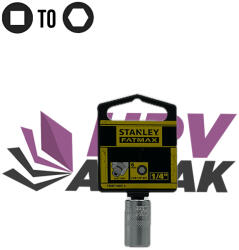 STANLEY 1/4″ bitfej átalakító adapter (FMMT18007-0U)