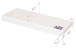 60 cm-es műanyag PROJECT ablakpárkány fehér színben (FSP600)