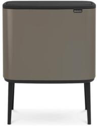 Brabantia Coș de gunoi cu capac sensibil la atingere BO, 36 l, platină, Brabantia (BRAB315787)