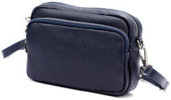 GREGORIO JUICE navy kék női bőr oldaltáska, válltáska 18.5 x 14 x 7.5 cm (55571)