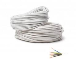MT 5x4 mm2 kábel sodrott réz vezeték fehér CSAK TEKERCSBE /100m/ H05VV-F (H05VV-F5x 4)