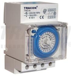 Tracon sorolható sorolható kapcsolóóra, napi, elektromechanikus TKO-N (TKO-N)