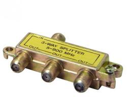 Somogyi Elektronic 3 utas koax F elosztó TS 1911 (TS 1911)