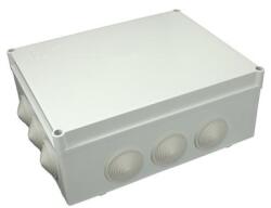 SEZ kötődoboz falon kívüli gumi bevezetővel 240x190x90mm IP55 S-BOX 506 (10010820.00)