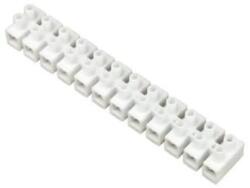PW Pawbol sorkapocs 6mm2 fehér 12 tagú műanyag flexibilis hajlítható E. 4033 (E.4033)