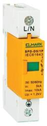 Elmark túlfeszültség korlátozó-levezető 1P C 10kA SPD-C10/1p 64102 (64102)