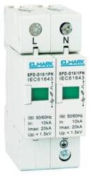 Elmark túlfeszültség korlátozó-levezető 2P C 10kA AC SPD-C10/1pN 64202 (64202)