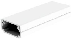 KOPOS kábelcsatorna tetővel fehér 20x10 mm műanyag LHD 20X10_HD (LHD 20X10_HD)