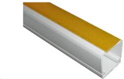 CanaLUX Öntapadós műanyag kábelcsatorna 20x10mm 2m/szál 100m/köt fehér