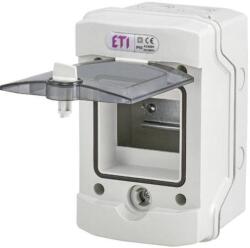 ETI lakáselosztó doboz falon kívüli 4 modul kiselosztó IP65 001101060 (001101060)