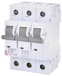 ETI kismegszakító 3P B 16A 6kA ETIMAT 6 002115516 (002115516)