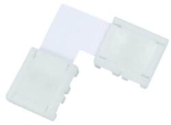 Optonica 2 érintkezős pattintható LED szalag sarok toldó 10mm-es led szalaghoz