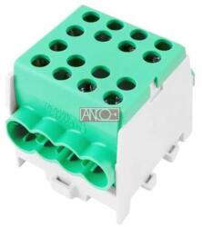 Anco HLAK 35 1/6 M2 zöld fővezetéki leágazó soroló sorkapocs 2080185 (2080185)