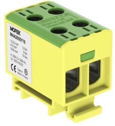 MOREK fővezetéki leágazó sorkapocs zöld/sárga 2x1, 5-50 mm2 OTL50-2 MAA2050Y10 (MAA2050Y10)
