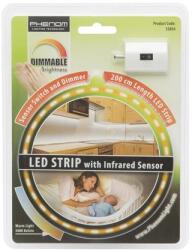 PHENOM LED szalag szett 2m 80 lm 4W/m 3000K meleg fehér szezoros kapcsolóval szerelt 55854 (orb-55854)