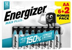 Energizer Max Plus alkáli ceruza elem AA 6+2db/bliszter (EMPAEAA)
