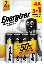 Energizer Power alkáli ceruza elem AA 3+1db/bliszter (EPAAB3+1)