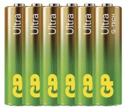 GP Batteries ULTRA AA alkáli ceruzaelem LR6 6db/csomag B0221V (B0221V)