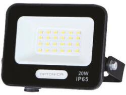 OPTONICA LED reflektor 20W 1800lm 6000K fekete IP65 15819