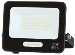 OPTONICA LED reflektor 30W 2700lm 6000K fekete IP65 15822