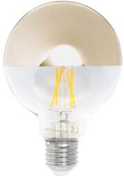 OPTONICA filament LED izzó arany E27 4W 400lm 2700K meleg fehér G95 1889