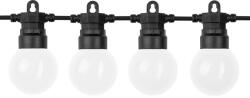 OPTONICA napelemes szolár LED fényfüzér 10m 20db LED 128lm 2700K IP65 9092