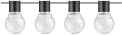 OPTONICA napelemes szolár LED fényfüzér 7m 20db LED 128lm 2700K IP65 9095