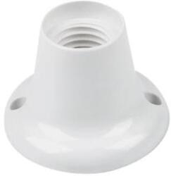 Elmark E27 egyenes műanyag foglalat 99199 (99199)