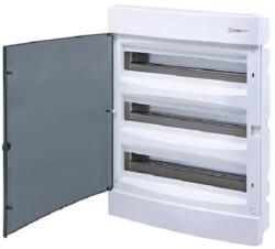 Tehnoplast süllyesztett lakáselosztó 54 (3x18) modulos kiselosztó doboz IP40 U 3x18 C (THP-U3x18C)